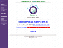 Tablet Screenshot of crystalball-forum.com